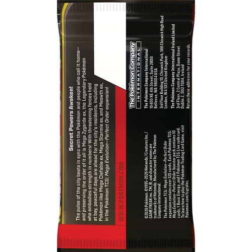 Pokemon TCG: Mega Evolution ME03 - Perfect Order Booster Box