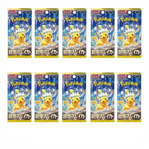 Pokemon TCG Scarlet & Violet SV8 Super Electric Breaker (Japanese Import) Booster Box (Display of 30)